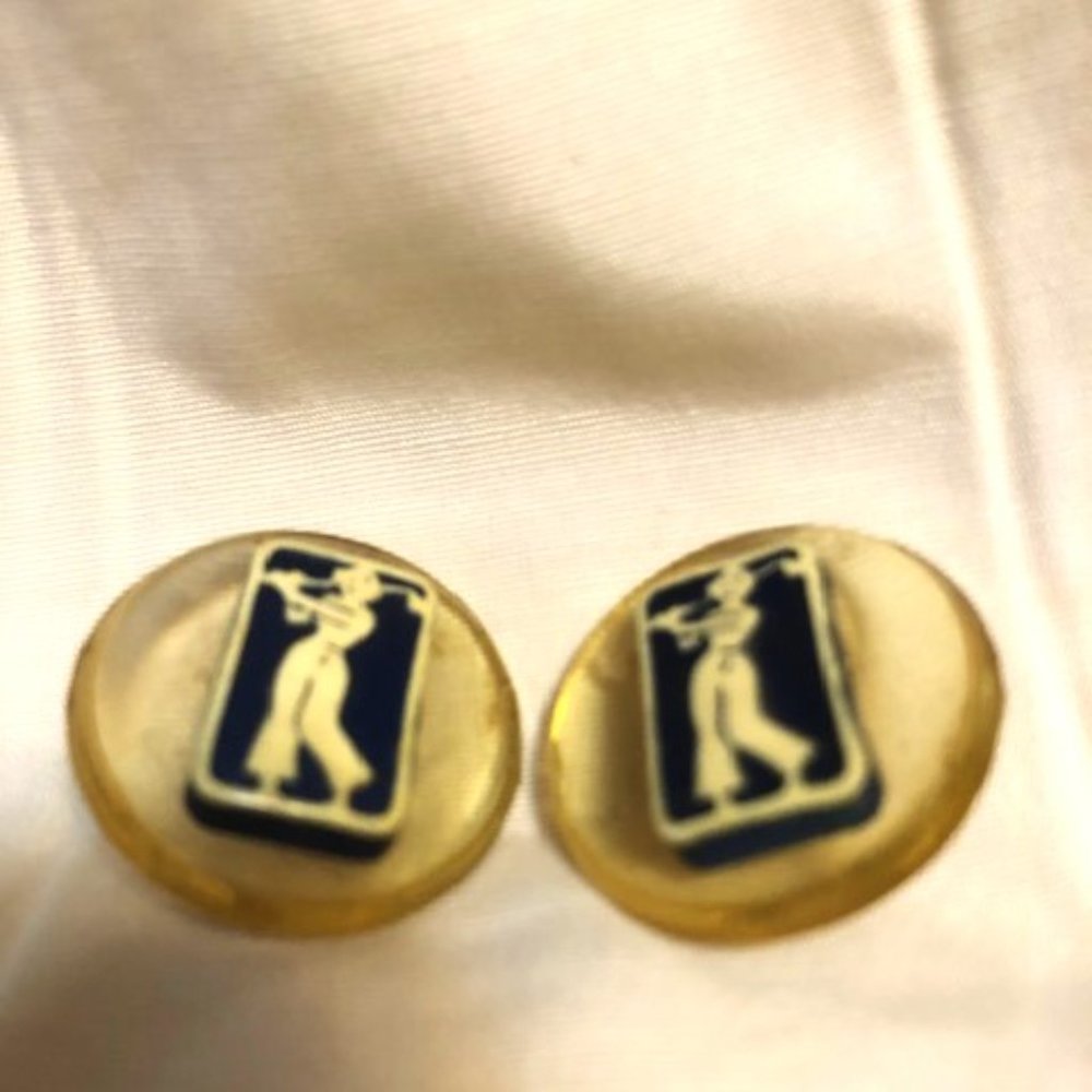 2 Vintage Bakelite Buttons